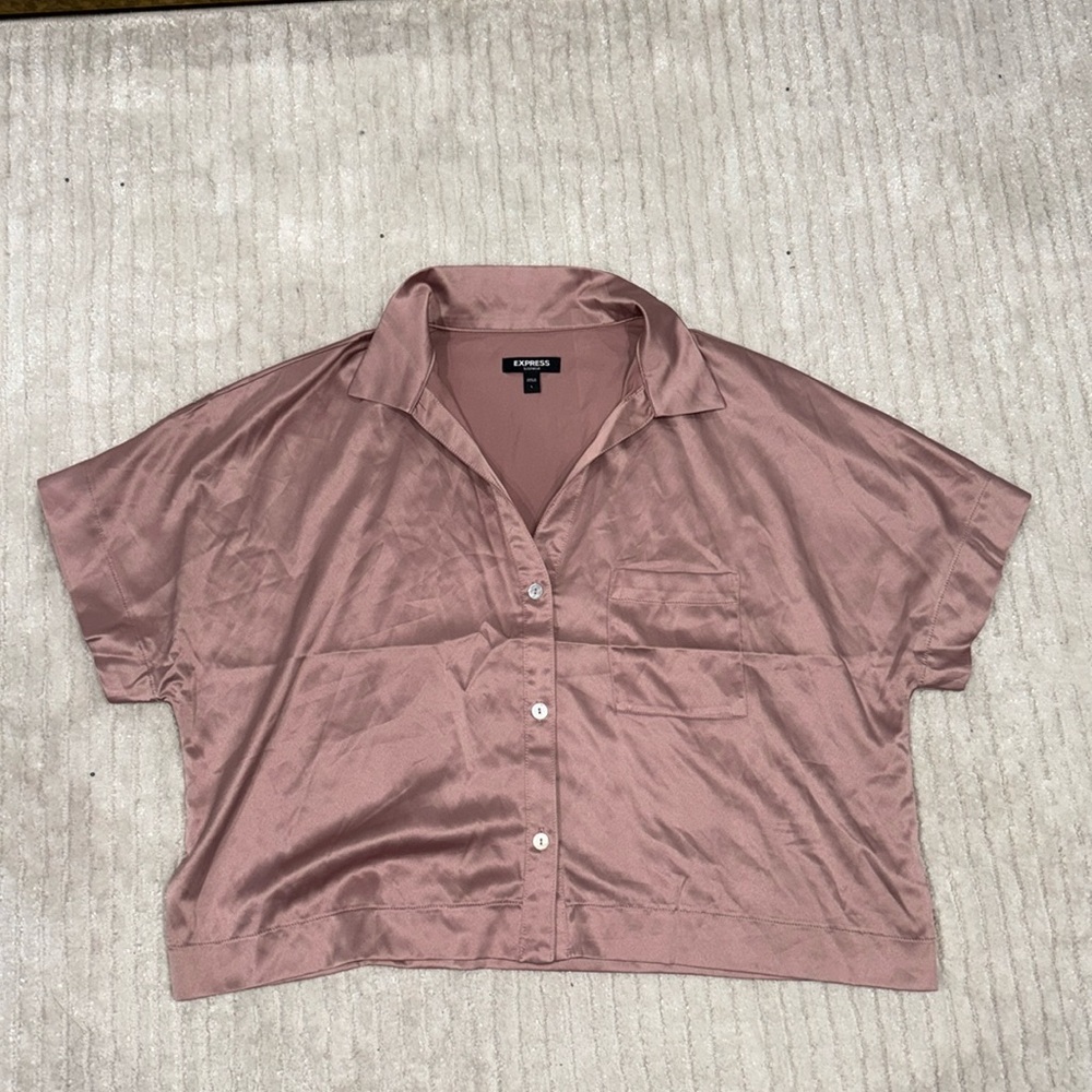 Express Mauve Sleepwear Top Size L
